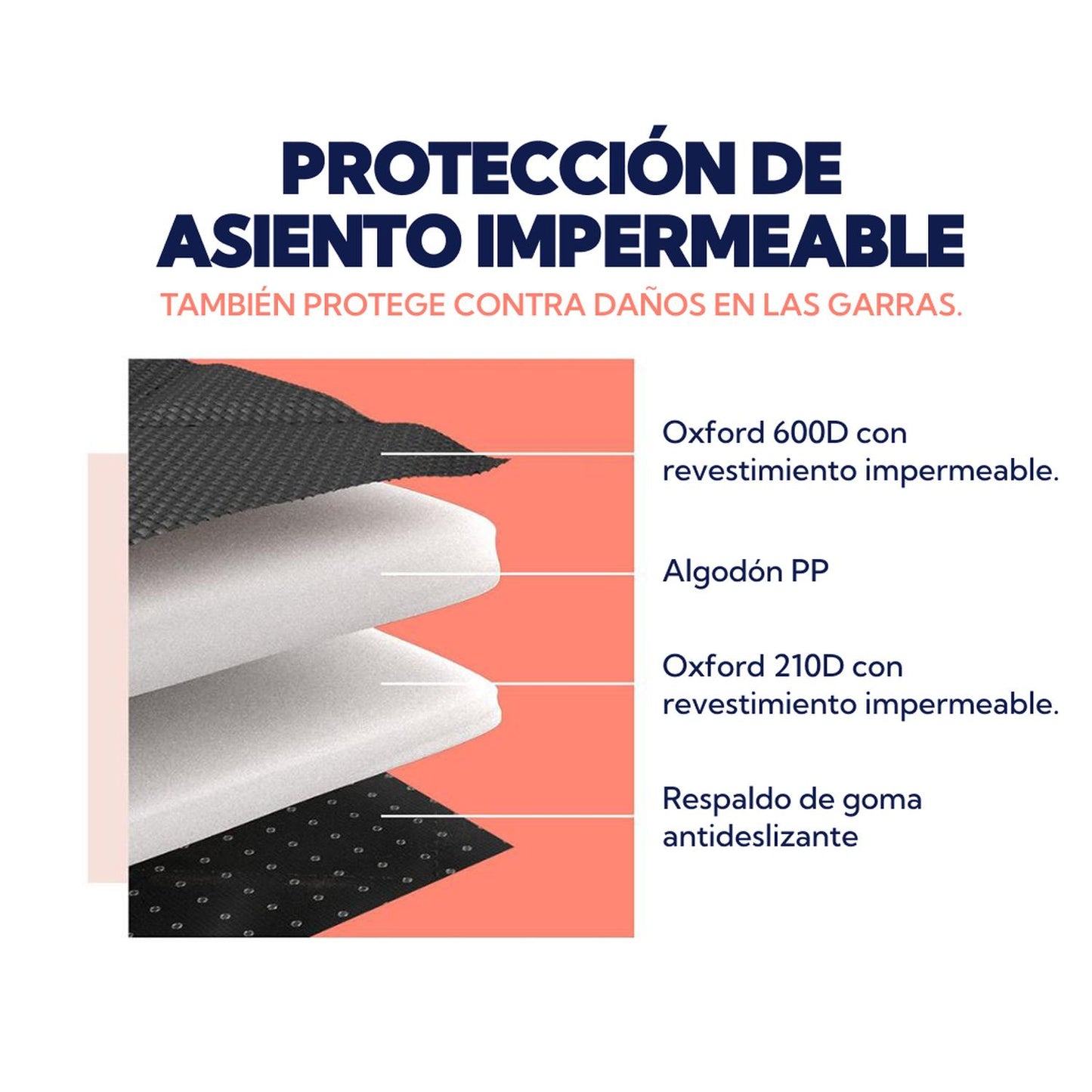 Cubre asientos para auto